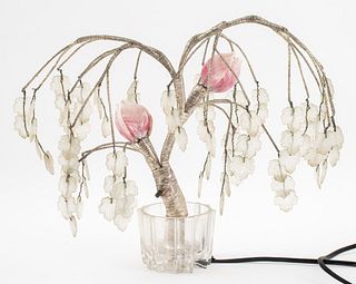 "Weeping Cherry" Table Lamp, 1980s
