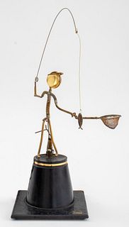 Gordon Bradt 'Fishing Man' Kinetic Sculpture