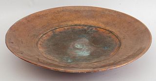 Monumental Studio Art Pottery Lustre-Glaze Dish