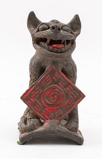 Chinese Terracotta Roof Tile Figure