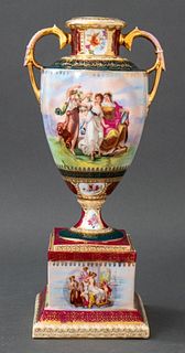 Royal Vienna Belle Epoque Vienna Porcelain Vase