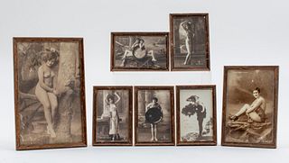 Art Deco Erotica Pin Up Photographs, 7 Pieces