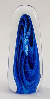 Micheal Nourot Glass Desk Ornament / Sculpture
