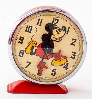 French Bayard "Mickey Mouse" Alarm Clock
