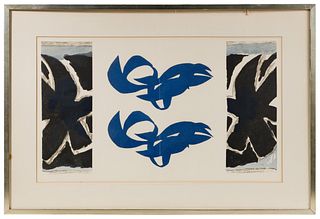 Georges Braque (French, 1982-1963) Woodblock Print