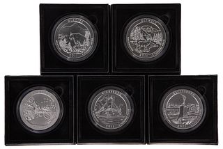 2011 America the Beautiful 5 ozt. Coin Assortment