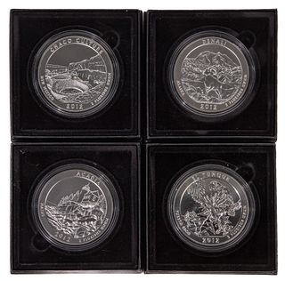 2012 America the Beautiful 5 ozt. Coin Assortment