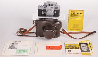Leica M3 35mm Camera and Lens with Meter