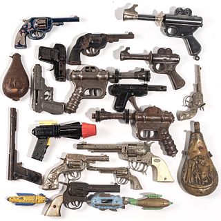 Toy Cap Gun and Pistol Collection