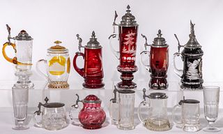 Glass Stein and Mug Assortment