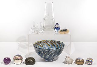 Bertil Vallien for Kosta Boda Art Glass Bowl