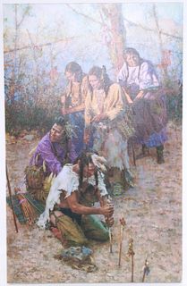 "Offerings To The Little People" Giclée Terpning
