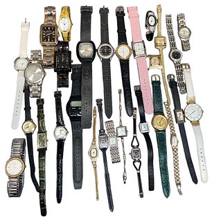 Large Lot of Vintage & Contemporary Watches 