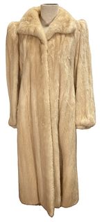 Vintage DION FURS EMBA Mink Full Length Coat