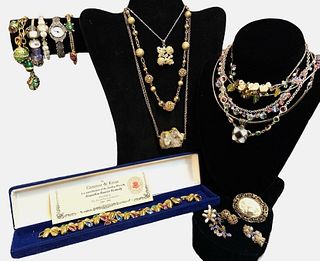 Some Sterling Silver Vintage Costume Jewelry Collection, Jackie Kennedy, Marcasite & More QUALITY 