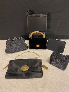 Collection Mid Century Black Evening Handbag Purses COACH