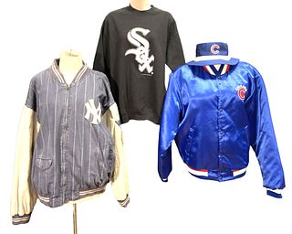 Vintage Collection NEW YORK YANKEES, CHICAGO CUBS, WHITE SOX Baseball Jacket