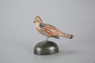 Half-Size Ruffed Grouse by A. Elmer Crowell (1862-1952)