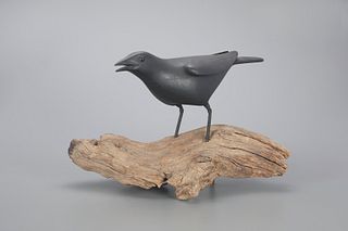 Calling Crow by Mark S. McNair (b. 1950)
