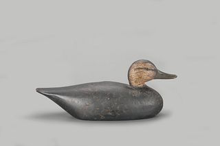 Black Duck Decoy by A. Elmer Crowell (1862-1952)