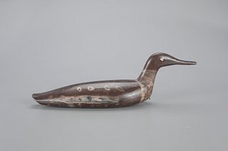 Swimming Red-Throated Loon Decoy 