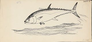 Lynn Bogue Hunt (1878-1960), Two pen and ink drawings