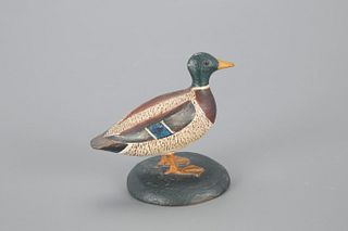 Miniature Mallard Drake by Levi W. Witham (1853-1939)