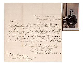 CSA Navy Commander, John N. Maffitt, War Date ALS, August 20, 1864 