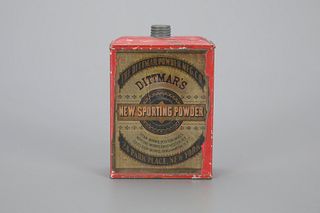 One Dittmar's New Sporting Powder Tin