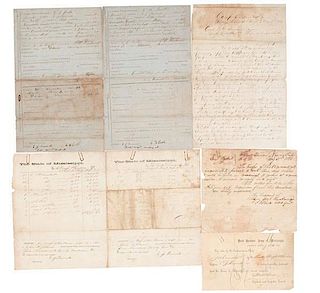 Confederate Archive Including Army of Mississippi Documents from Corinth & Jackson 
