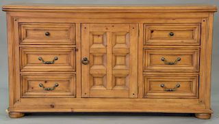 Triple chest. ht. 40in., top: 19" x 72"