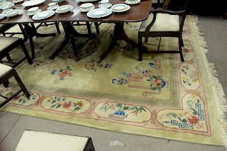 Chinese Oriental carpet. 9' x 12'