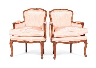 PAIR OF LOUIS XV STYLE CHILD'S BERGERES