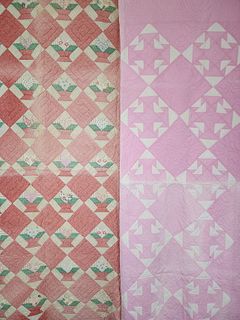 2 Vintage c1930s Quilts