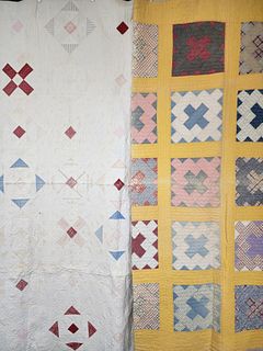 2 Antique c1900s Quilts as is