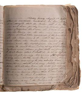 CSA Diary of Mary Gray Caldwell, Fredericksburg, Virginia 