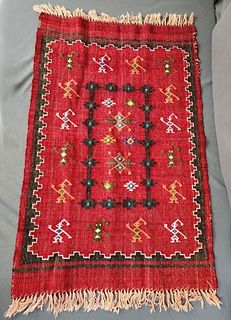 Vintage Turkish Small Mat/ Prayer Rug