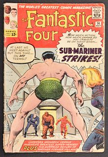 Marvel Comics THE FANTASTIC FOUR #14