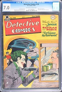 DC Comics DETECTIVE COMICS #128, CGC 7.0