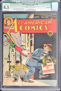 DC Comics ALL-AMERICAN COMICS #60, CGC Qualified 4.5