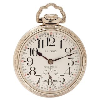Illinois Bunn-Special Type III Sixty Hour Railroad Watch