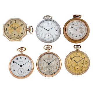 Waltham Size 12 Open Face Pocket Watches PLUS