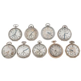 Elgin Open Face Pocket Watches Ca. 1920's