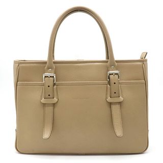 BURBERRY Burberry tote bag shoulder leather beige