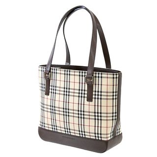 BURBERRY Burberry Tote Bag Beige x Brown