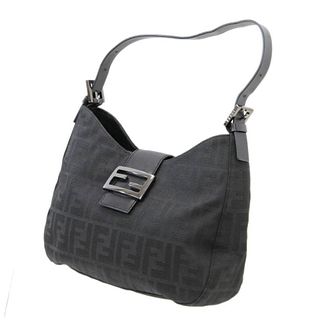 FENDI/Fendi one shoulder bag nylon Zucca black