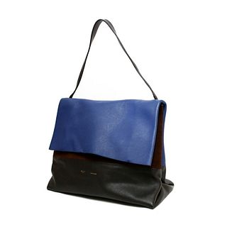 CELINE Celine Shoulder Bag Available Blue Women's Leather