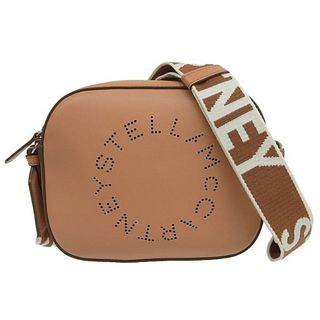 STELLA MCCARTNEY Stella McCartney mark camera bag shoulder brown polyurethane