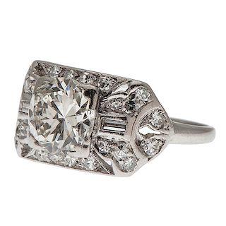 Diamond Fashion  Ring in Platinum