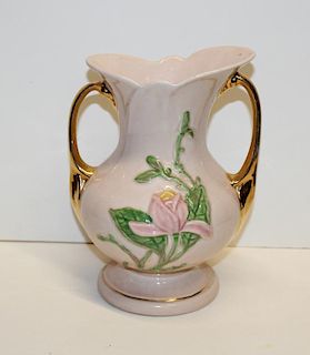 Hull pottery double handled vase